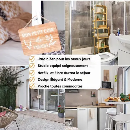 Agreable Jardin Secret - Cocon Lumineux - 10min Paris Et Orly * Villejuif